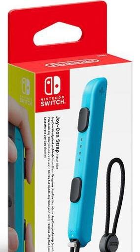 NINTENDO Laccetto per controller Joy-Con per Nintendo Switch blu